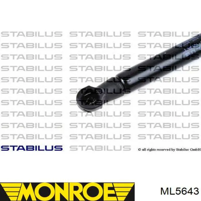 Амортизатор капота ML5643 Monroe