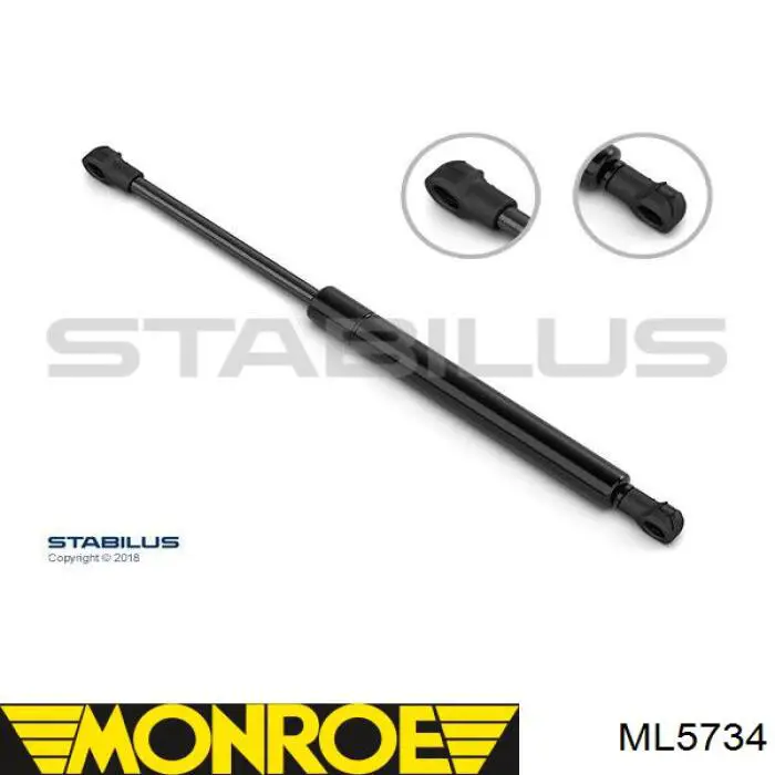 Купить 3453800 Starline Амортизатор двери багажника