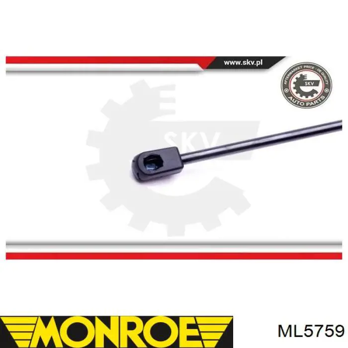 Амортизатор багажника 430719082500 Magneti Marelli