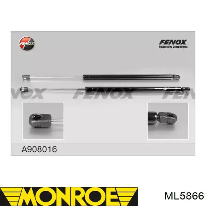 Газовый упор багажника Monroe ML5866