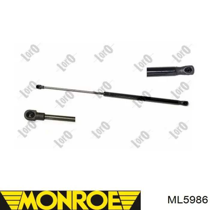 Амортизатор задней двери Monroe ML5986 цена, от 6.81 USD