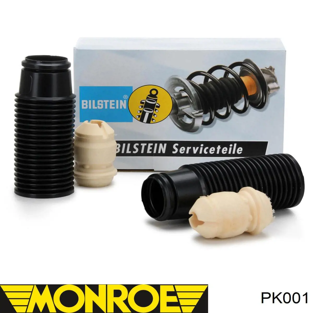 Буфер-отбойник амортизатора переднего + пыльник Monroe PK001 цена, от 8.92 USD