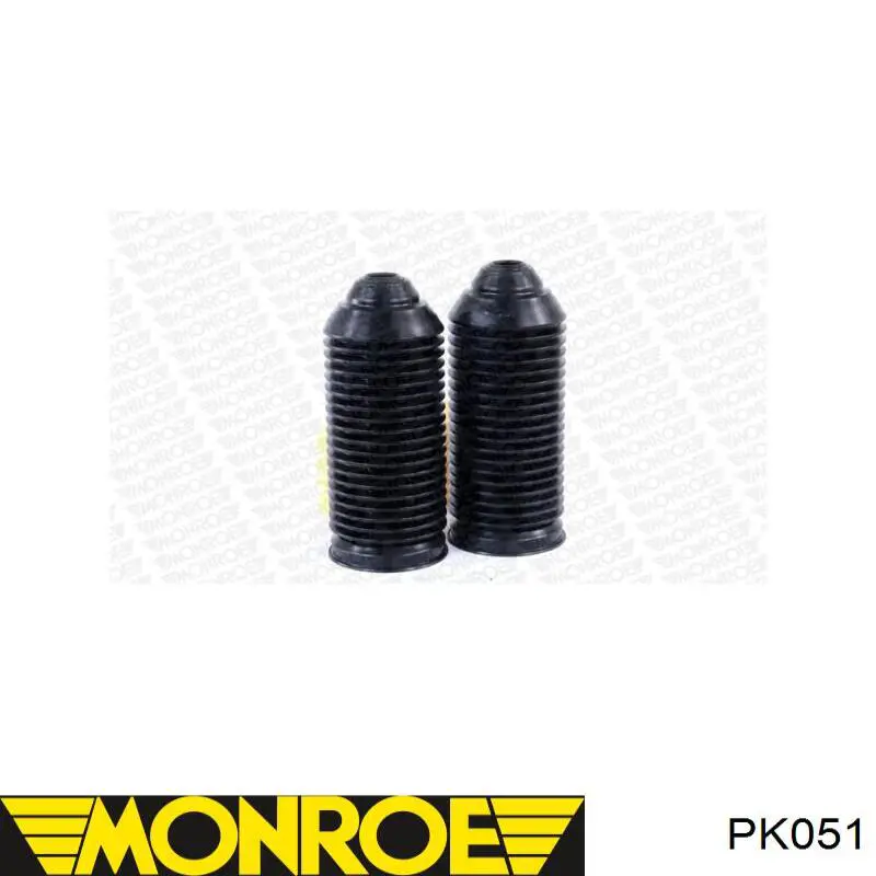 Буфер (отбойник) амортизатора переднего + пыльник PK051 Monroe