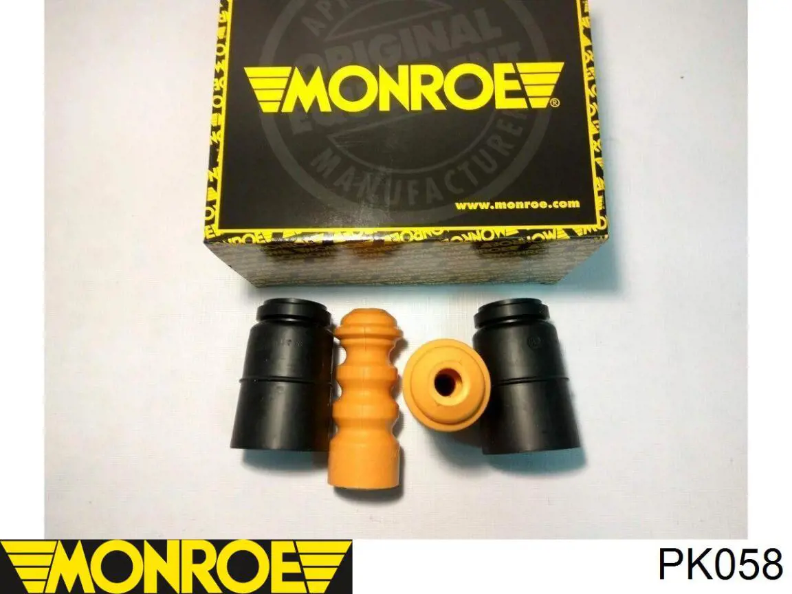 Буфер (отбойник) амортизатора переднего + пыльник PK058 Monroe