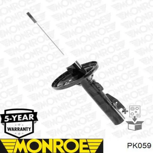 Купить PK059 Monroe Буфер (отбойник) амортизатора переднего + пыльник
