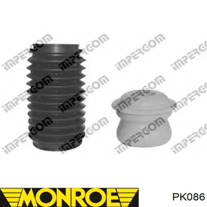 PK086 Monroe Буфер (отбойник) амортизатора переднего + пыльник