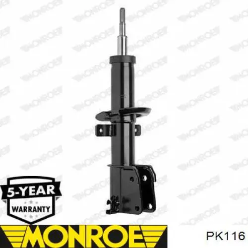 Буфер-отбойник амортизатора переднего + пыльник Monroe PK116 цена, от 24.42 USD
