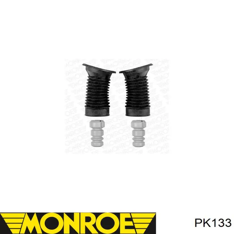 Буфер (отбойник) амортизатора переднего + пыльник PK133 Monroe