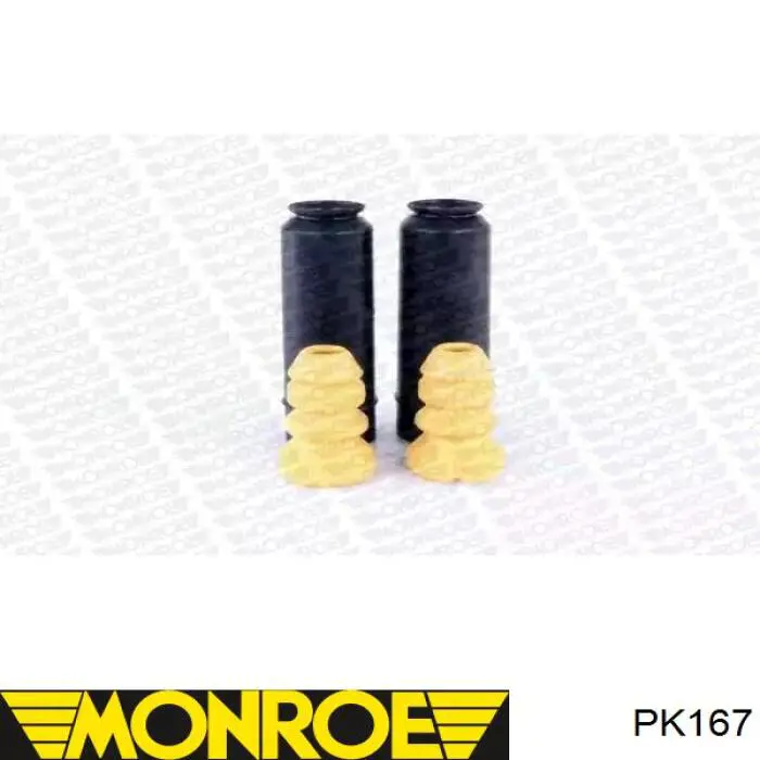 PK167 Monroe буфер (отбойник амортизатора заднего + пыльник)