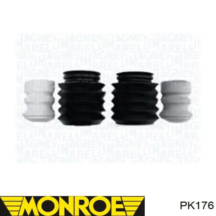 Буфер (отбойник) амортизатора переднего + пыльник PK176 Monroe