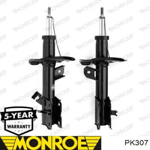 Буфер (отбойник) амортизатора переднего + пыльник PK307 Monroe