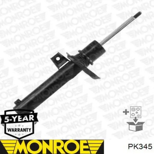 Чехол амортизатора переднего Monroe PK345 цена, от 24.31 USD