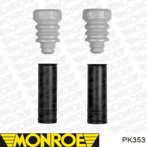 PK353 Monroe pára-choque (grade de proteção de amortecedor traseiro + bota de proteção)