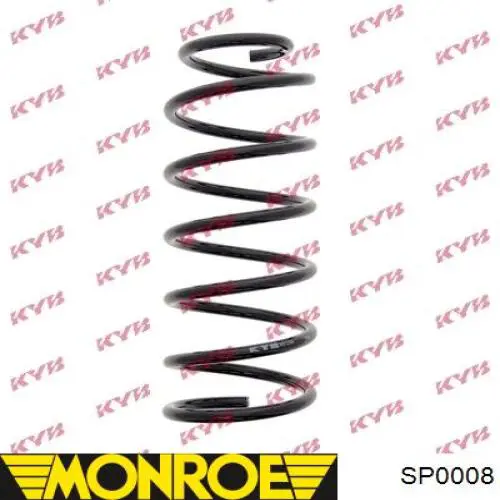 Пружина амортизатора передняя Monroe SP0008 цена, от 26.94 USD