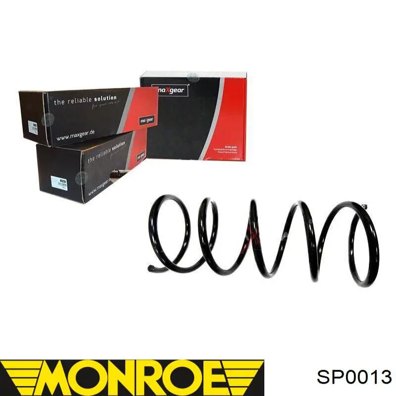 SP0013 Monroe Пружина передней подвески