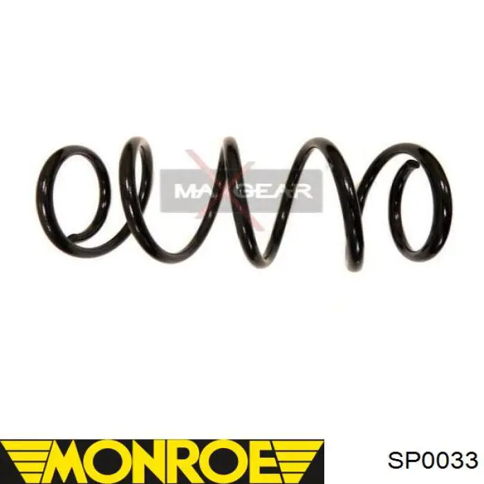 SP0033 Monroe пружина передняя