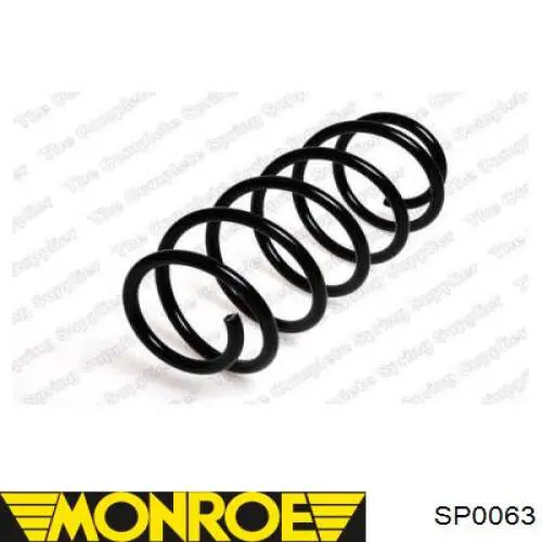 SP0063 Monroe Пружина передней подвески