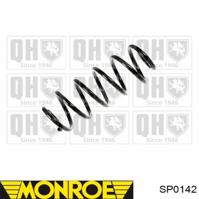 SP0142 Monroe пружина передняя