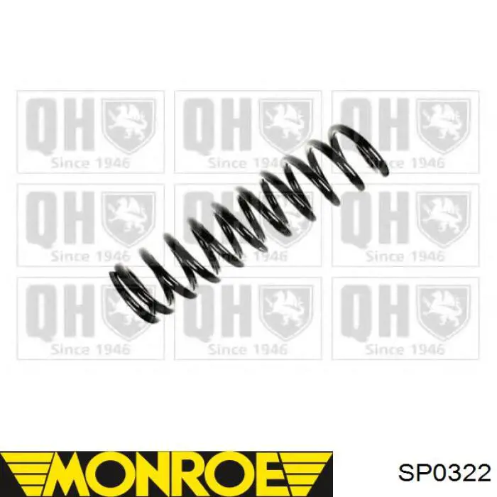 Пружина амортизатора передняя Monroe SP0322 цена, от 39.63 USD