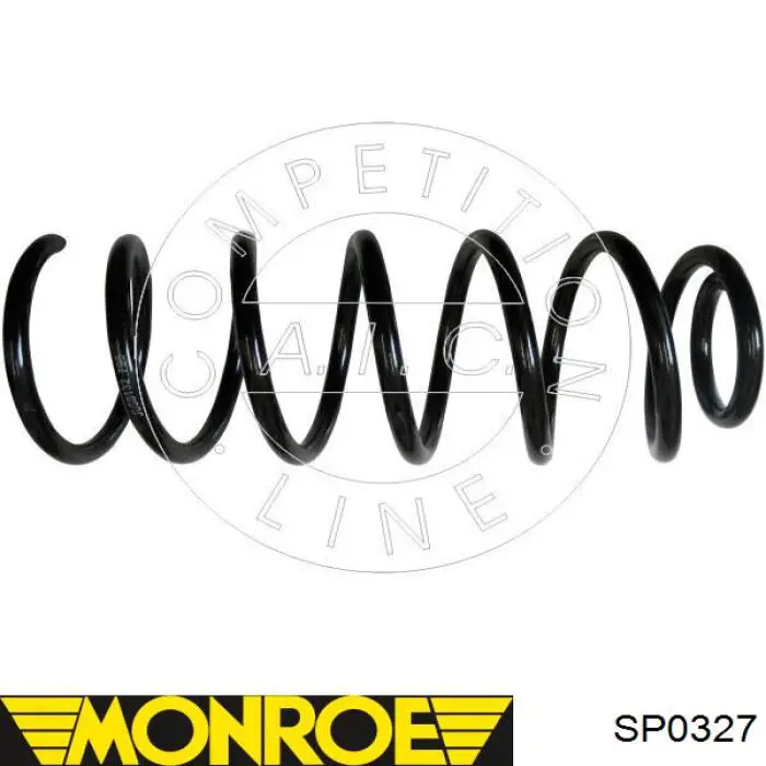 Пружина амортизатора передняя Monroe SP0327 цена, от 26.17 USD