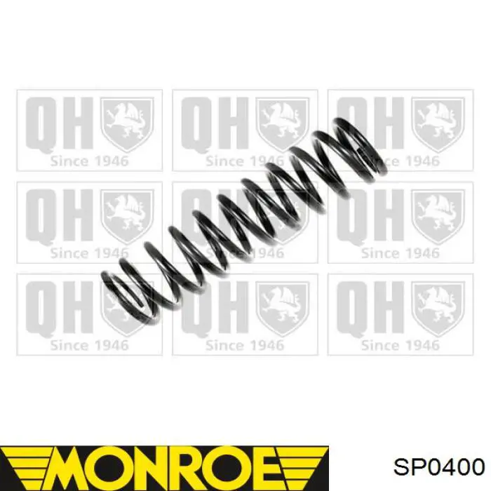 SP0400 Monroe пружина передняя