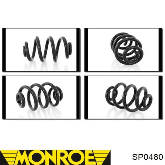 SP0480 Monroe пружина задняя