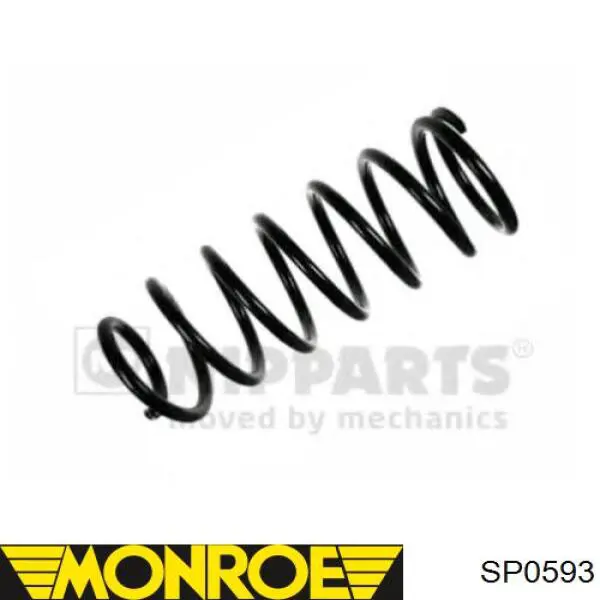 SP0593 Monroe пружина задняя