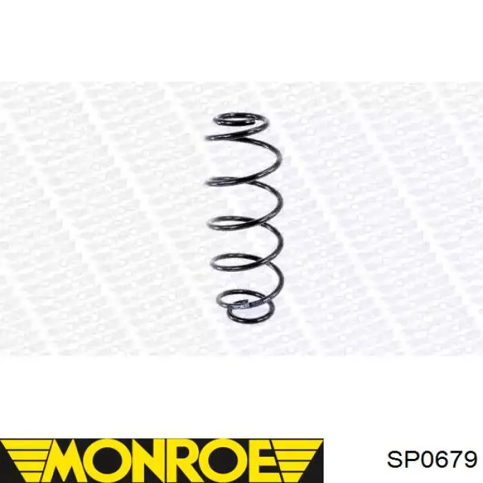 SP0679 Monroe Пружина подвески задняя
