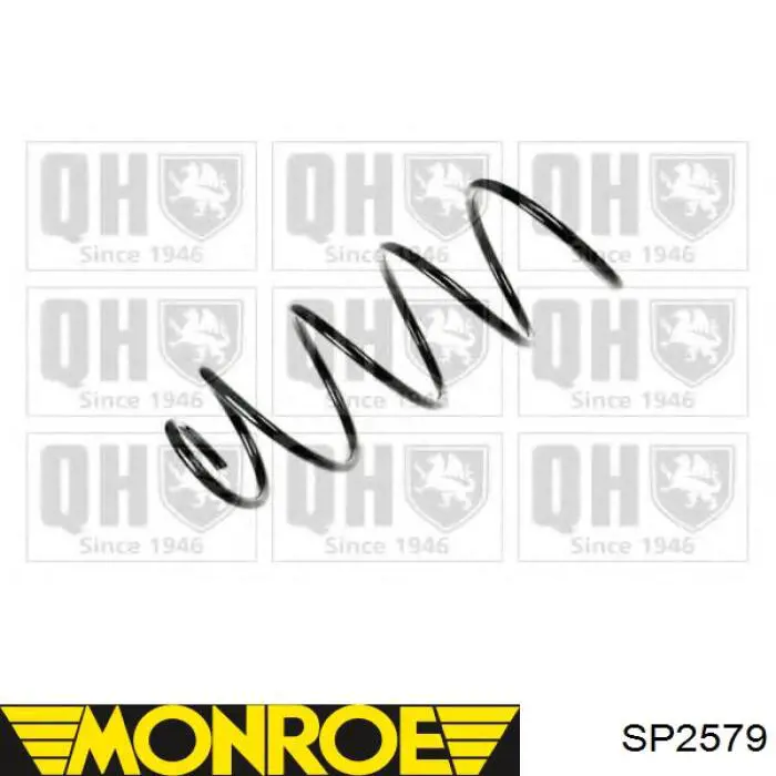 SP2579 Monroe Пружина передней подвески