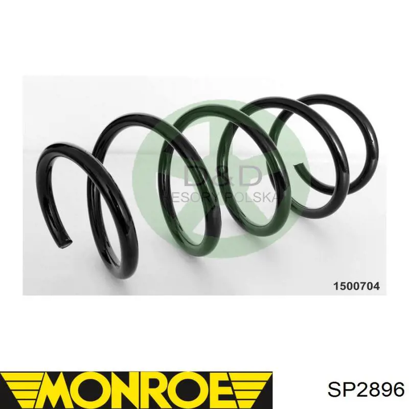 Пружина амортизатора передняя Monroe SP2896 цена, от 29.99 USD