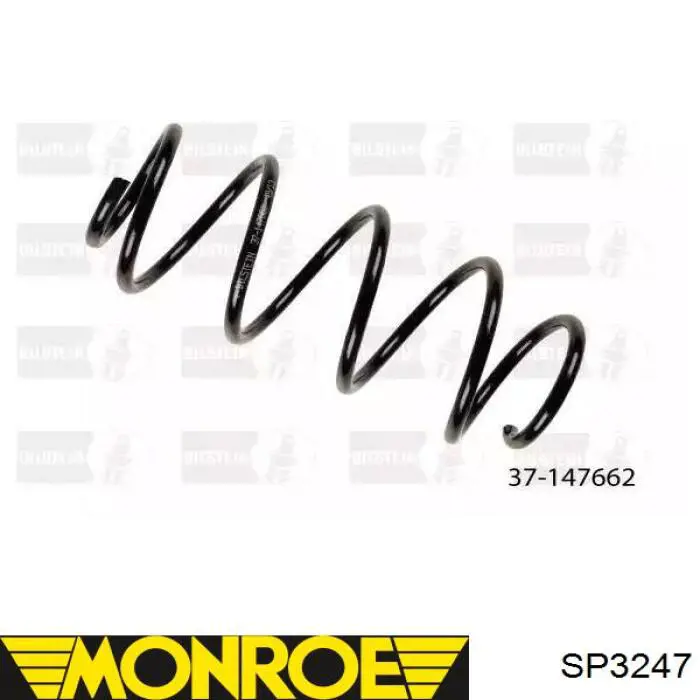 Пружина амортизатора передняя Monroe SP3247 цена, от 19.56 USD