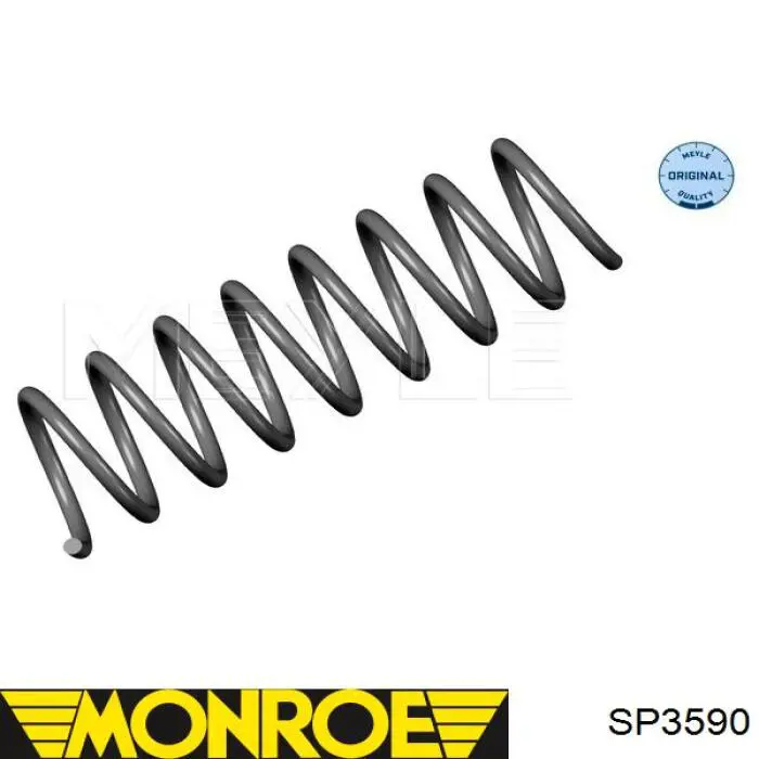 SP3590 Monroe пружина задняя