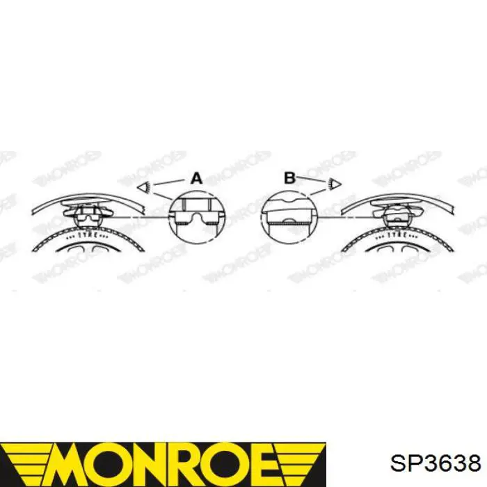 Пружина амортизатора Monroe SP3638 цена, от 40.01 USD