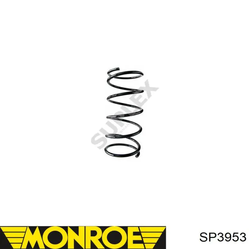 SP3953 Monroe пружина задняя