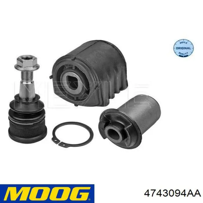 4743094AA Moog Сайлентблок нижнего переднего рычага