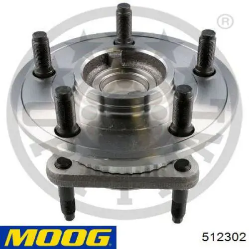 512302 Moog Ступица задняя