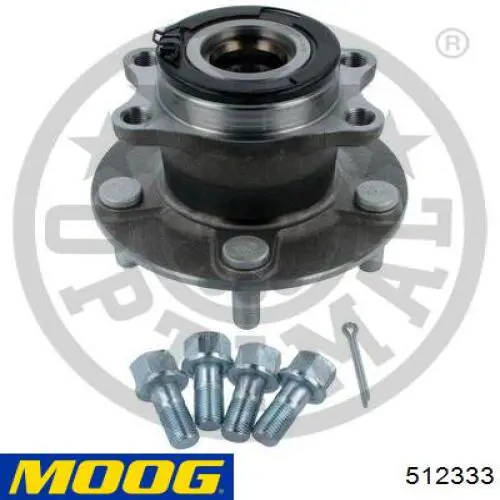 512333 Moog Ступица задняя