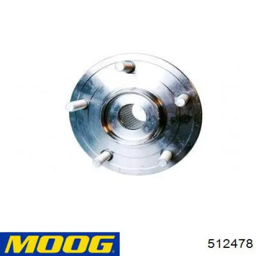 512478 Moog Ступица задняя левая