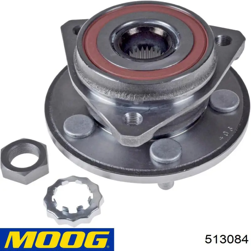 513084 Moog Ступица колеса передняя