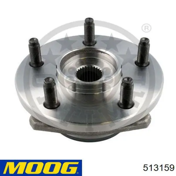 513159 Moog Ступица колеса передняя