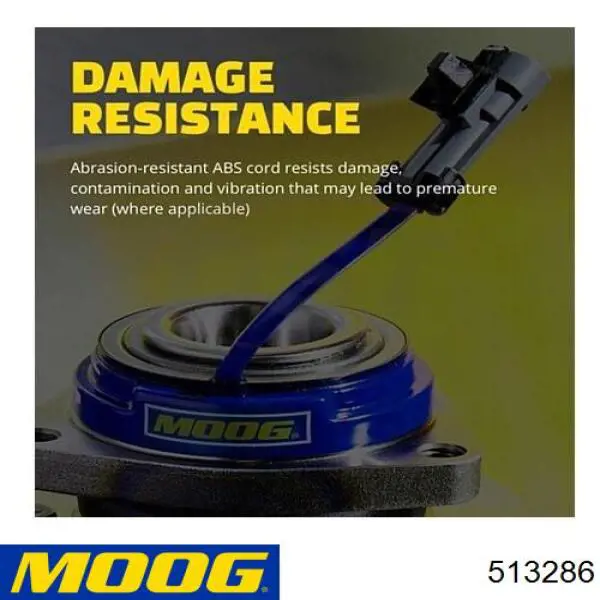 513286 Moog Ступица колеса передняя
