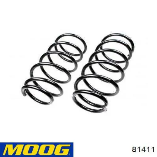 81411 Moog Пружина подвески задняя