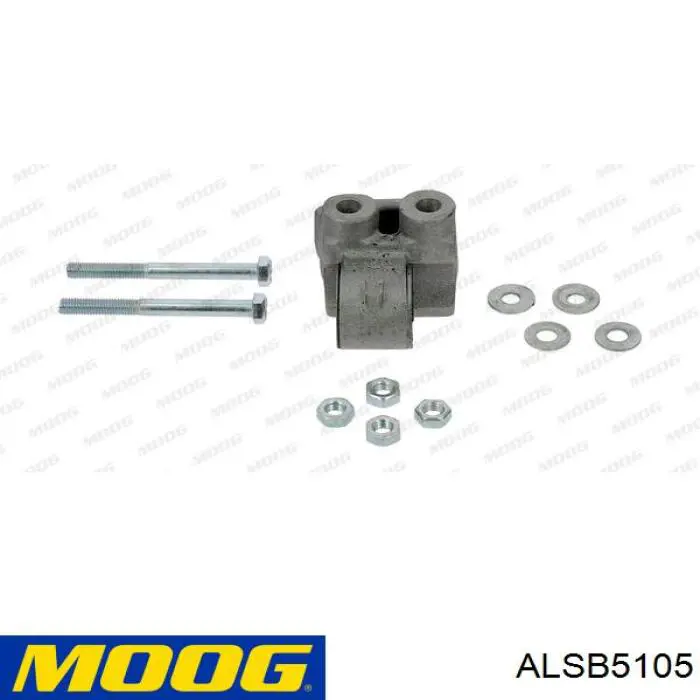 Купить ALSB5105 Moog Сайлентблок нижний передней подвески