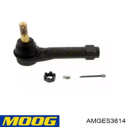 AMGES3614 Moog наконечник рулевой тяги внешний
