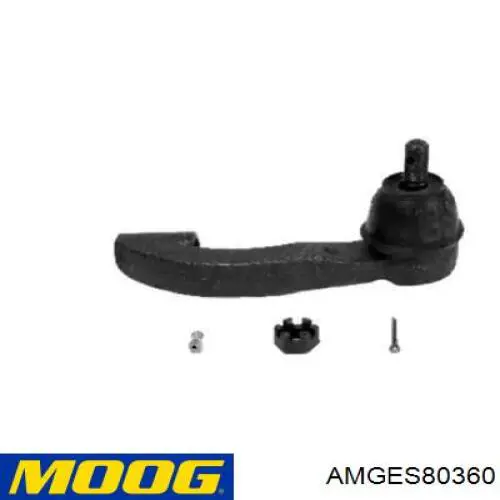 AMGES80360 Moog наконечник рулевой тяги внешний