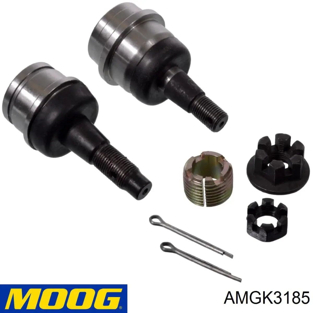 Опора шаровая нижняя + верхняя, комплект Moog AMGK3185