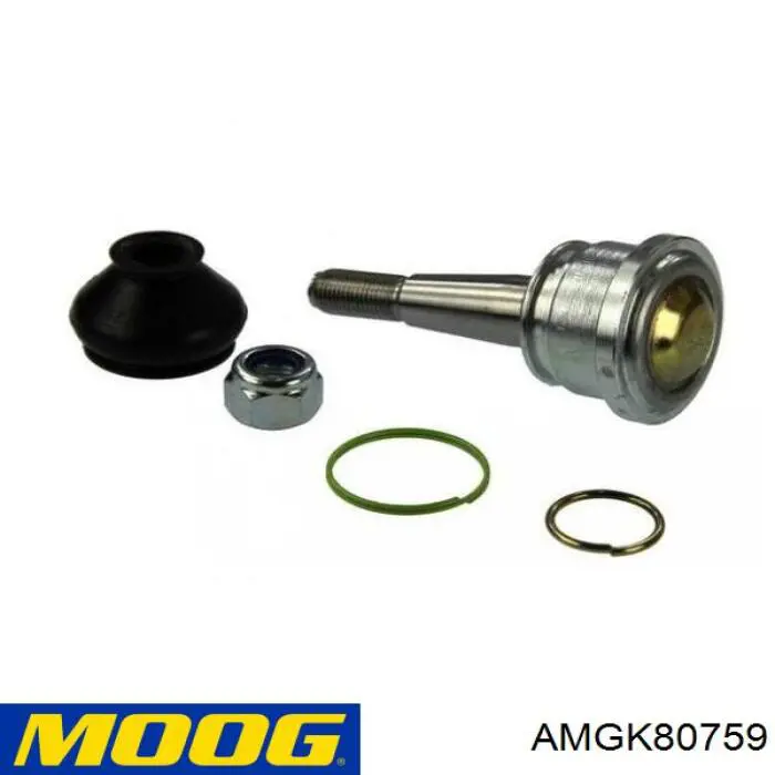 Верхняя шаровая опора Moog AMGK80759 цена, от 14.34 USD