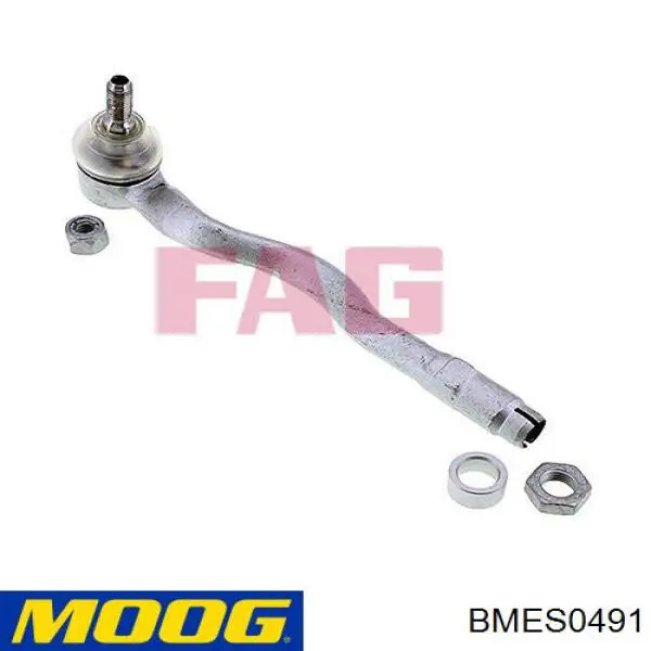 Купить BMES0491 Moog Наконечник рулевой тяги, внешний