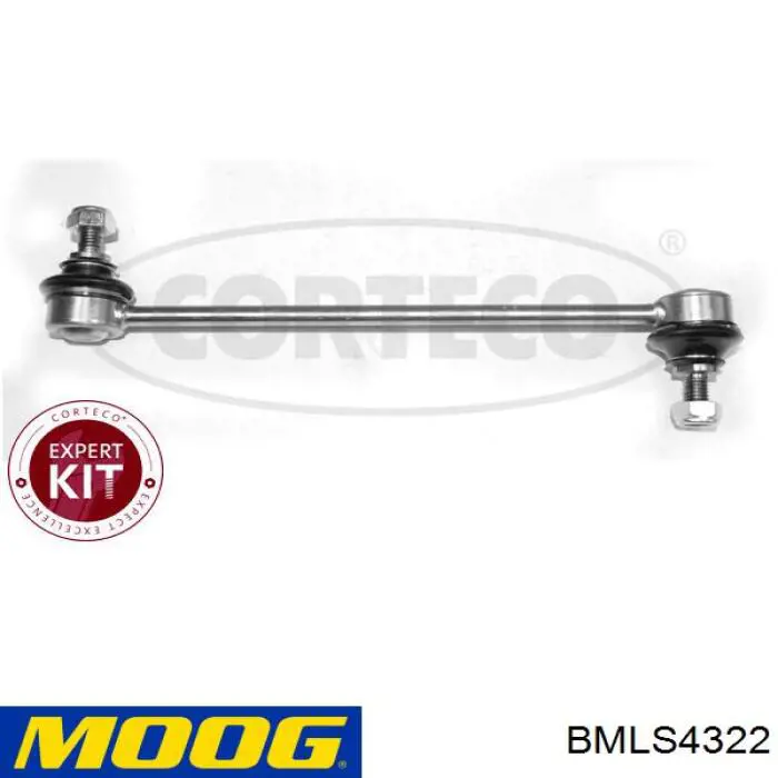 Тяга переднего стабилизатора Moog BMLS4322 цена, от 10.13 USD