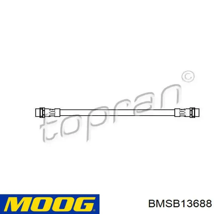 BMSB13688 Moog Сайлентблок нижнего переднего рычага
